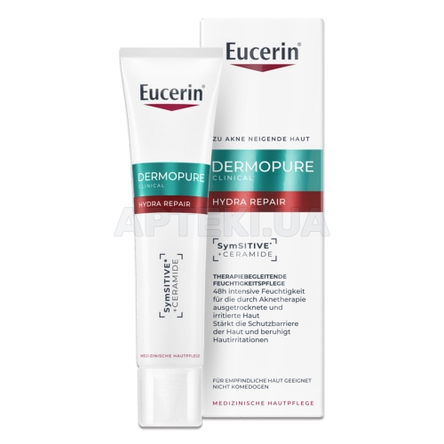 Eucerin DermoPure Clinical® Успокаивающее увлажняющее средство для проблемной кожи средство 40 мл, №1