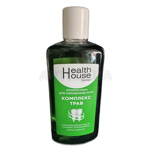 Ополаскиватель для полости рта "Комплекс трав" ополаскиватель рта 500 мл тм Health House, №1