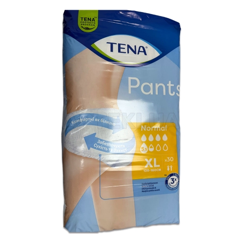 Трусы-подгузники для взрослых "TENA Pants Normal" размер XL, №30