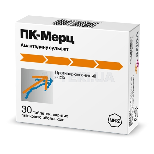 Пк-Мерц таблетки, вкриті плівковою оболонкою 100 мг, №30