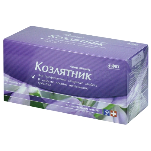 ФИТОЧАЙ "КОЗЛЯТНИК" 2 г фильтр-пакет, №25