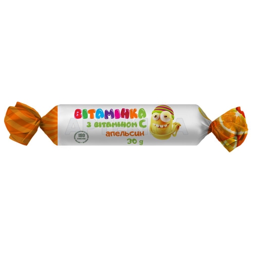 Витаминка таблетки 3 г апельсин, №10