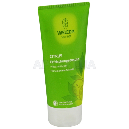 ЦИТРУСОВИЙ ОСВІЖАЮЧИЙ КРЕМ-ГЕЛЬ ДЛЯ ДУШУ 200 мл, №1