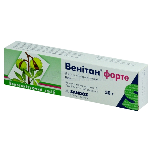 Венітан® форте гель туба 50 г, №1