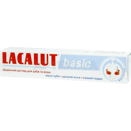 ЛАКАЛУТ БАЗИК (LACALUT BASIC) ЗУБНА ПАСТА зубна паста 75 мл, №1