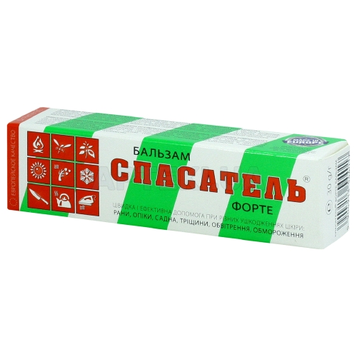 БАЛЬЗАМ "СПАСАТЕЛЬ-ФОРТЕ" бальзам 30 г, №1