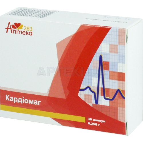 Кардиомаг капсулы 250 мг, №30