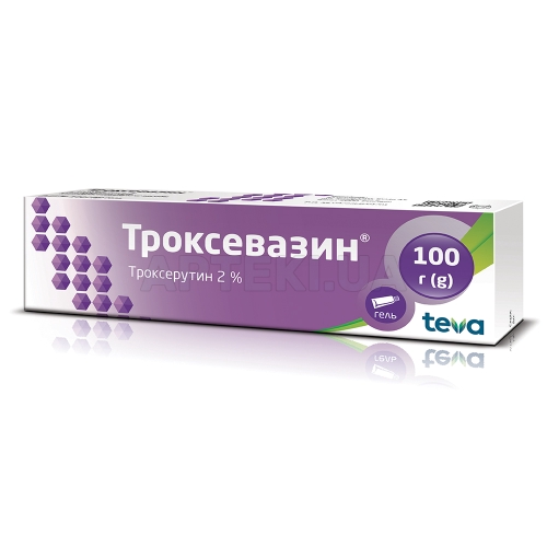 Троксевазин® гель 2 % туба 100 г, №1