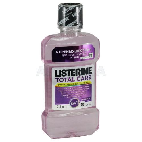 ОПОЛІСКУАЧ ДЛЯ РОТОВОЇ ПОРОЖНИНИ LISTERINE® TOTAL CARE 250 мл, №1