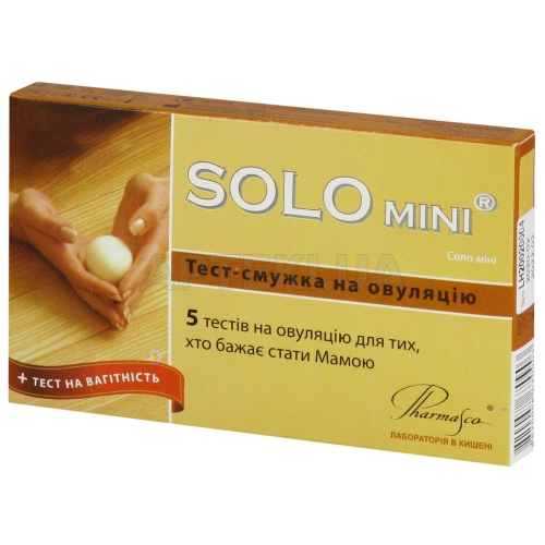 Тест-полоска на овуляцию SOLO mini®, №5