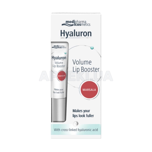PHARMA HYALURON LIP BOOSTER БАЛЬЗАМ ДЛЯ ОБЪЕМА ГУБ МАРСАЛА 7 мл, №1