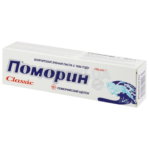 ЗУБНА ПАСТА POMORIN CLASSIC 100 мл, №1
