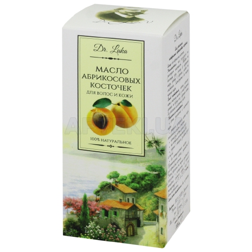 МАСЛО РАСТИТЕЛЬНОЕ НАТУРАЛЬНОЕ 100 мл абрикосовых косточек, №1