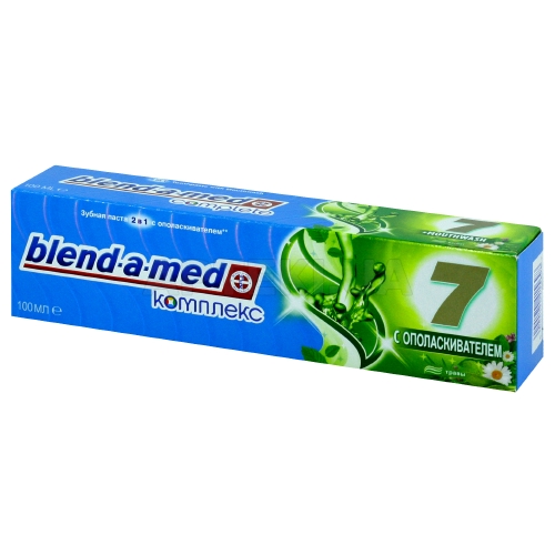 ЗУБНА ПАСТА BLEND-a-MED COMPLETE+HERBAL туба 100 мл, №1