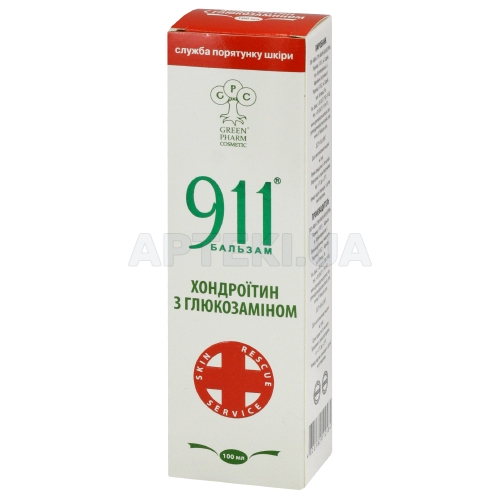 БАЛЬЗАМ КОСМЕТИЧНИЙ "ХОНДРОЇТИН З ГЛЮКОЗАМІНОМ" бальзам 100 мл, №1