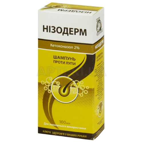 ШАМПУНЬ ПРОТИ ЛУПИ "НІЗОДЕРМ" шампунь 2 % 100 мл, №1