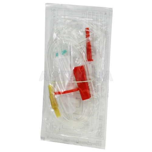 Пристрій для переливання крові Tiramed® стерильний ПК 21-02 металева голка до ємності, Луєр, №1