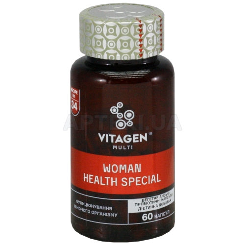 WOMEN'S HEALTH (VITAGEN КОМПЛЕКС №34) капсули, №60