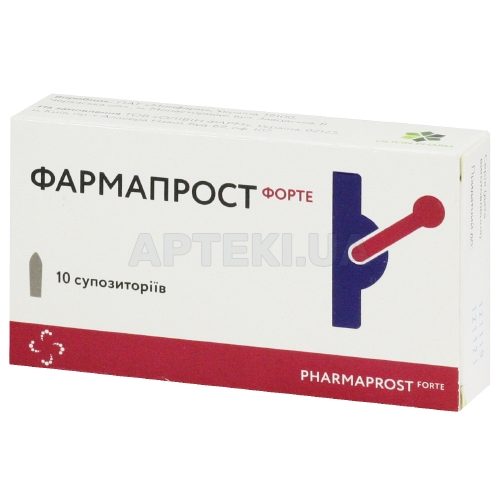 СУППОЗИТОРИИ С ЭКСТРАКТОМ ПРОСТАТЫ И МАСЛОМ СЕМЯН АМАРАНТА ФАРМАПРОСТ ФОРТЕ суппозитории, №10