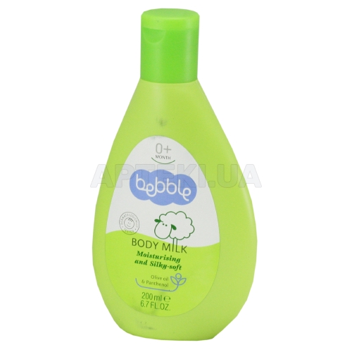 BEBBLE ДИТЯЧЕ МОЛОЧКО ДЛЯ ТІЛА 200 мл, №1