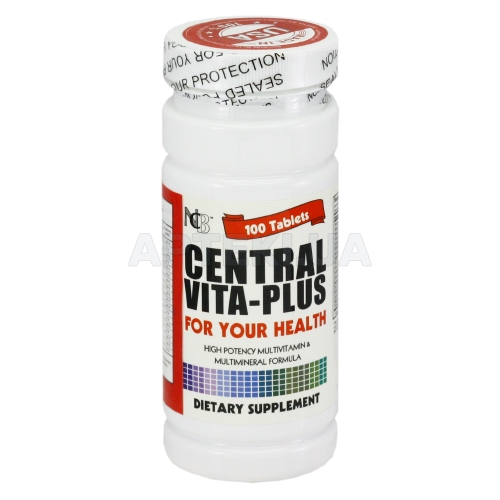 МУЛЬТИВІТАМІН CENTRAL VITA PLUS таблетки, №100