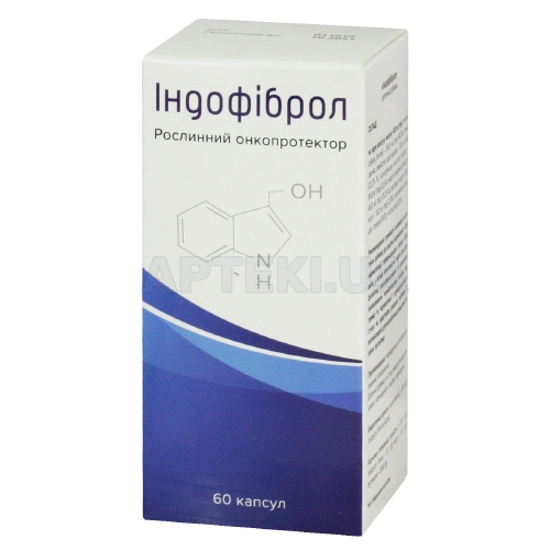 Індофіброл капсули 0.4 г, №60