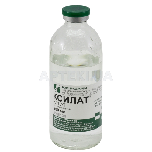 Ксилат® розчин для інфузій пляшка 200 мл, №1
