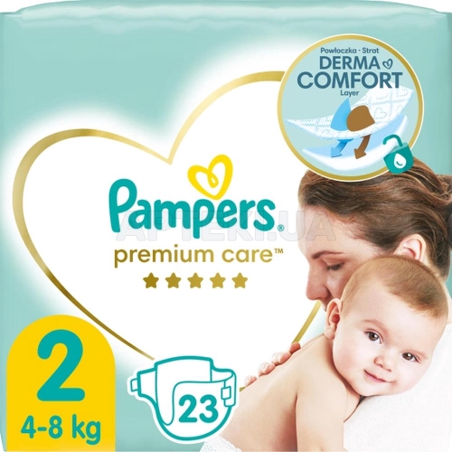 ПОДГУЗНИКИ ДЕТСКИЕ PAMPERS PREMIUM CARE mini (4-8 кг), №23