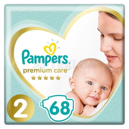 ПІДГУЗНИКИ ДИТЯЧІ PAMPERS PREMIUM CARE mini (4-8 кг), №68