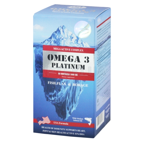 ОМЕГА 3 ПЛАТІНУМ капсули, №60