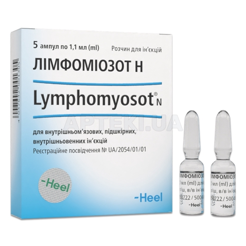 Лимфомиозот Н раствор для инъекций ампула 1.1 мл, №5