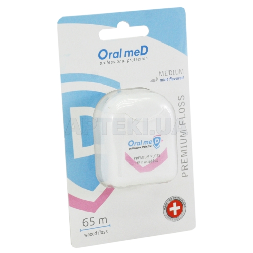 НИТКА ЗУБНАЯ ORAL MED+ 65 м, №1