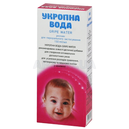 Укропная вода раствор для перорального применения 150 мл, №1