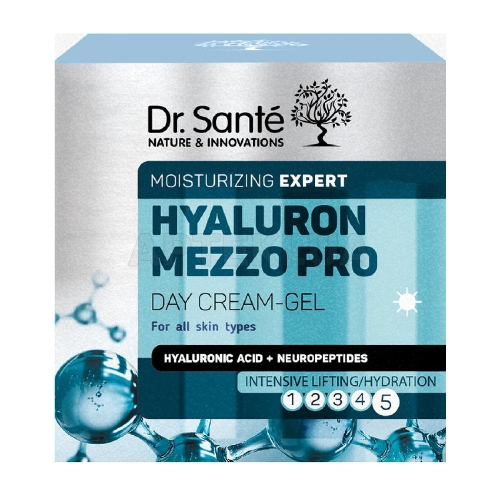 ДНЕВНОЙ КРЕМ-ГЕЛЬ DR. SANTE HYALURON MEZZO PRO 50 мл, №1