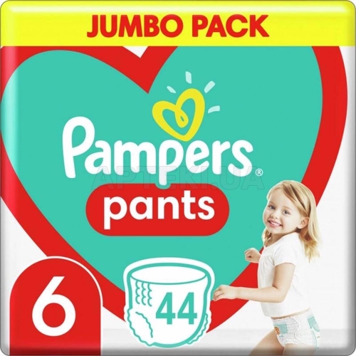 ПІДГУЗНИКИ-ТРУСИКИ ДИТЯЧІ PAMPERS PANTS Giant (15+ кг), №44