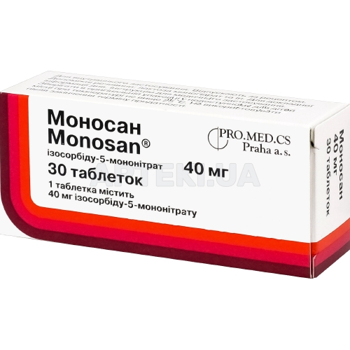 Моносан таблетки 40 мг, №30