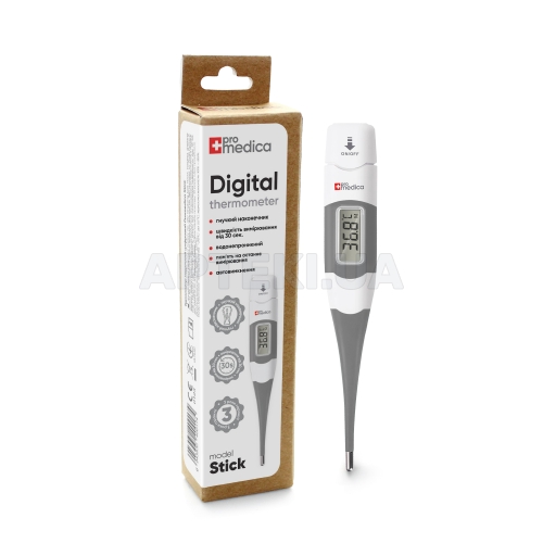 Термометр медичний цифровий тм Promedica Stick, №1