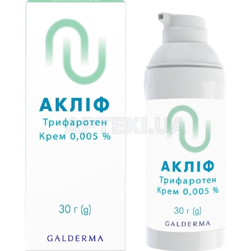 Акліф крем 0.005 % контейнер 30 г, №1