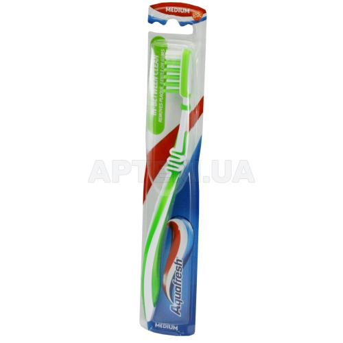 ЗУБНА ЩІТКА АКВАФРЕШ ІН БІТВІН КЛІН середньої жорсткості, №1