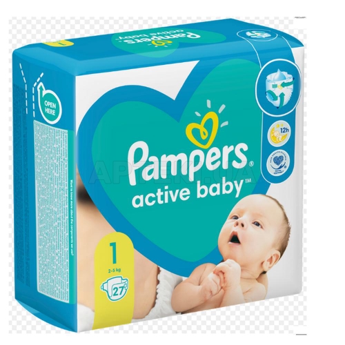 ПІДГУЗНИКИ ДИТЯЧІ PAMPERS NEW BABY newborn, №1
