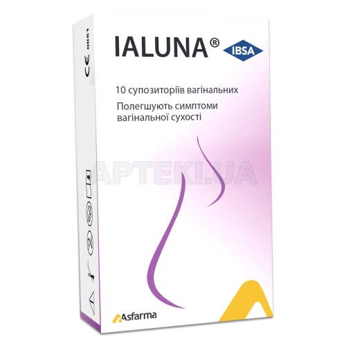 Ialuna супозиторії вагінальні, №10