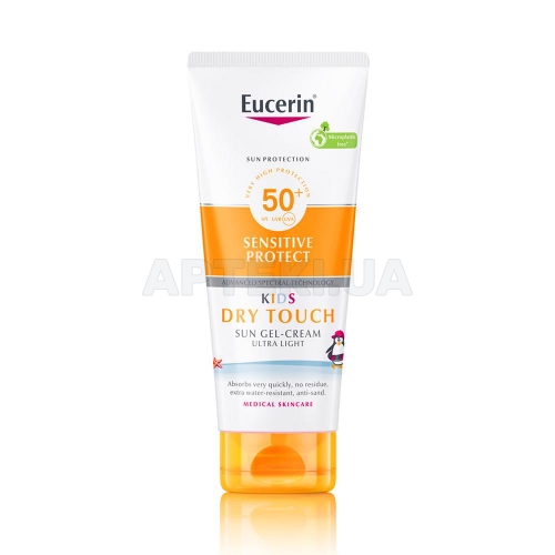 Солнцезащитный ультралегкий гель-крем для детей с SPF 50+ тм "Eucerin" 200 мл, №1