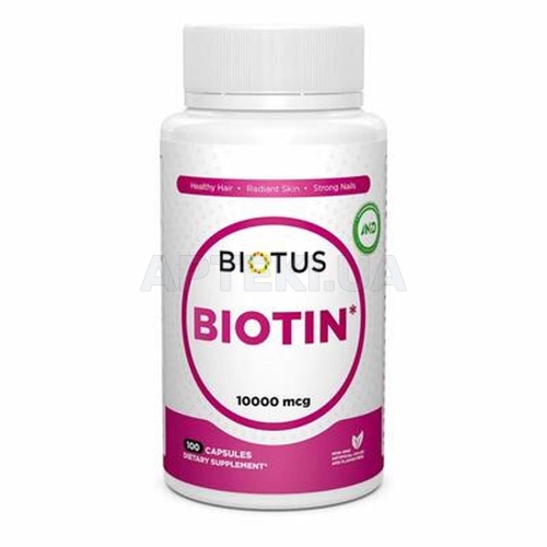 Biotus Біотин капсули 10000 мкг, №100