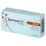 Диаглизид® MR таблетки с модифицированным высвобождением 30 мг, №30