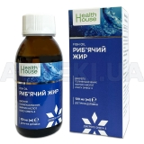 Рыбий жир жидкость флакон 100 мл тм Health House, №1