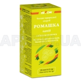 Ромашка напиток с подсластителем порошок саше 2 г, №20