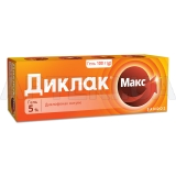 Диклак® Макс гель 5 % туба 100 г, №1