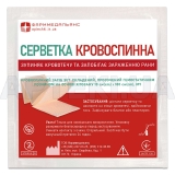 Кровоостанавливающее средство Z-сложенное пропитанное гемостатическим раствором на основе хитозана 10 см х 100 см, №1