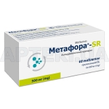 Метафора®-SR таблетки пролонгованої дії 500 мг блістер, №60