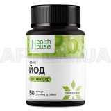 Йод капсули 325 мг тм Health House, №50
